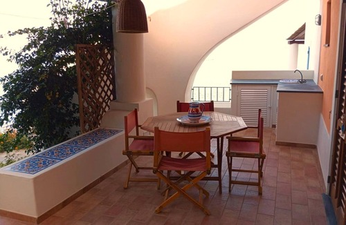 Acquacalda Apartment | Ericussa- apartment on the beach with sea view terraces and Wifi