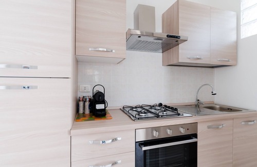 Santa Maria al Bagno House | Holiday Home 'Julia' with Private Terrace and Air Conditioning
