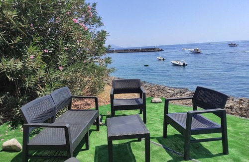 Santa Marina Salina House | House on the sea in the Aeolian Islands, with terrace and solarium