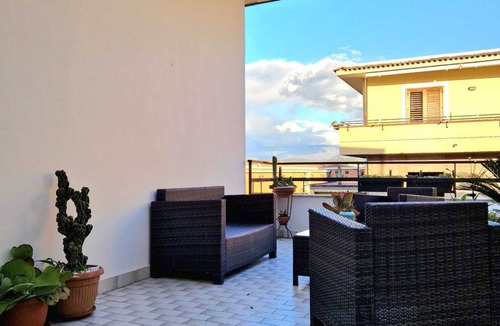 Sant'Egidio del Monte Albino Apartment | Palazzo Di Donna Deluxe panoramic terraces strategic parking Pompeii-Amalfi