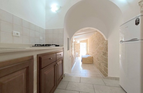 Morciano di Leuca Apartment | Lovely apartment for 4 people with A/C, TV, patio and pets allowed
