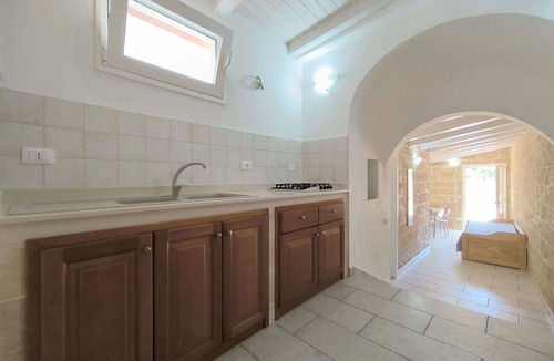 Morciano di Leuca Apartment | Lovely apartment for 4 people with A/C, TV, patio and pets allowed