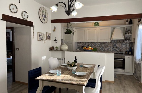 Torrazza Apartment | Lovely apartment for 5 people with WIFI, A/C, TV, terrace, pets allowed and panoramic view
