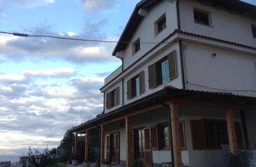 Santa Domenica Apartment | Lovers' balcony