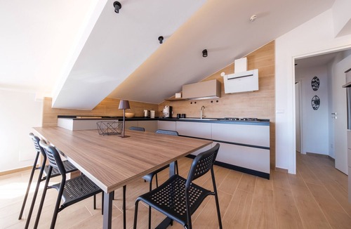 Roccalumera Apartment | Lumeriam Sea Loft Holiday Home with Sea View, Private Terrace and Air Conditioning