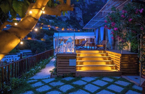 Pogerola Villa | Luxury Historic Villa, Heated Jacuzzi, Lemon Garden & Stunning Amalfi Sea Views