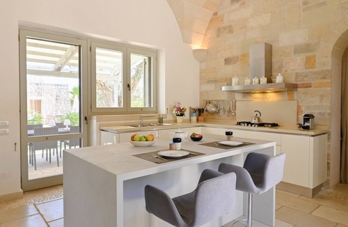 Carpignano Salentino House | Luxury 'Masseria', Heated Pool, Tennis Court, Olive Grove, Puglia. 10 Guests.