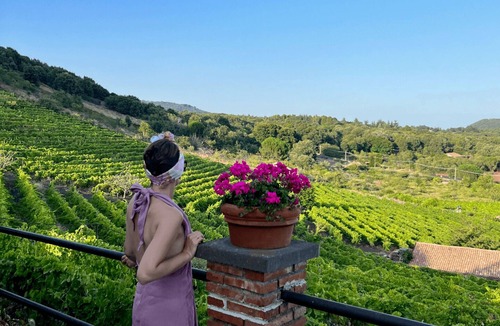 Pedara Ski Chalet | Mondifeso Chalet (Etna+vineyard+jacuzzi)