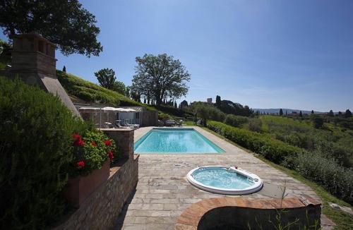Tavarnelle Val di Pesa Villa | My Rental Homes - Villa Chianti with private pool, SPA and Gym