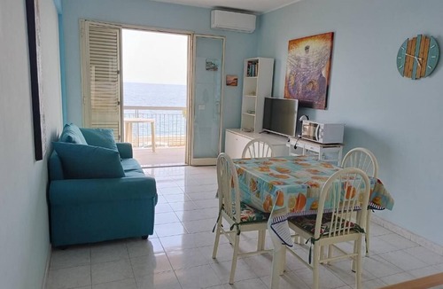 Roccalumera Apartment | Myron Apartment SEA FRONT beachfront house