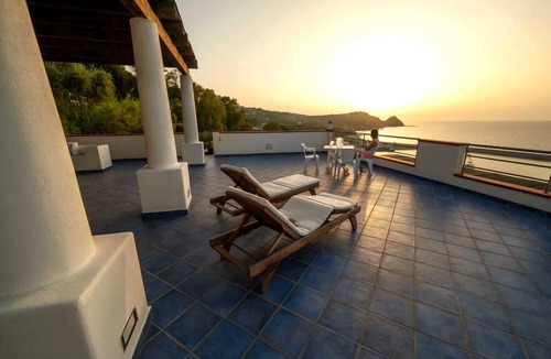 Capo d'Orlando Apartment | New 2-room apartments view on the Aeolian Islands ideal for couples and families