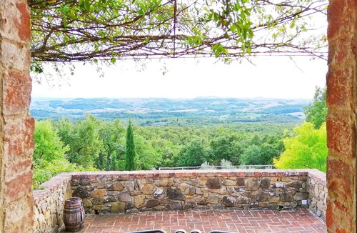 Castelnuovo Berardenga Apartment | Nice apartment for 6 people with WIFI, pool, terrace, pets allowed and panoramic view