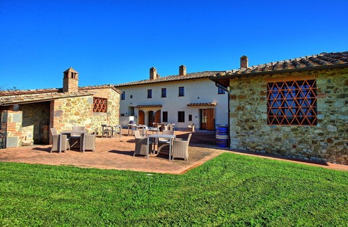Castelnuovo Berardenga Apartment | Nice apartment for 2 people with A/C, pool, TV and panoramic view, close to Siena