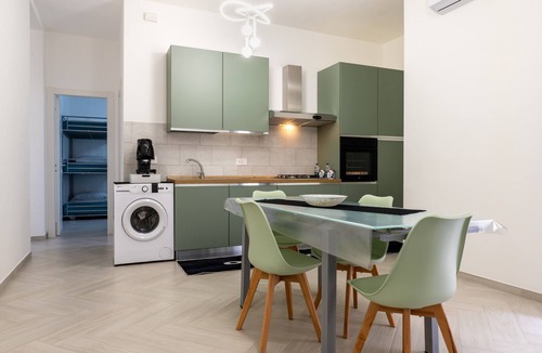 Agrigento Apartment | Olympo House Apartment with Balcony, Sea View, Wi-Fi, and Air Conditioning