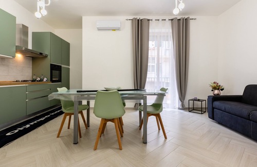 Agrigento Apartment | Olympo House Apartment with Balcony, Sea View, Wi-Fi, and Air Conditioning
