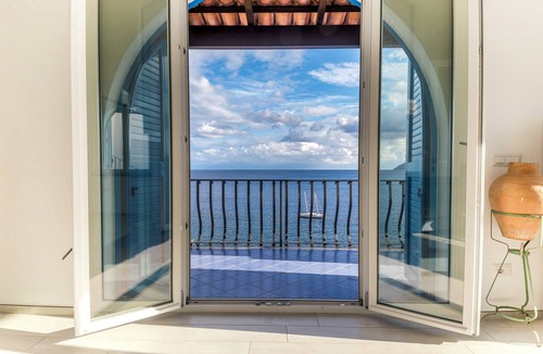 Lipari Villa | Panoramic sea view villa near downtown and piers