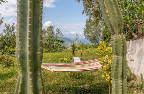 Prignano Cilento Villa | Panoramic villa surrounded by greenery, 4 rooms: private bathroom, air conditioning and TV.