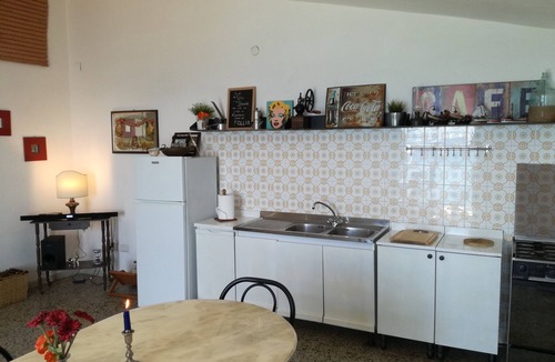 Acquappesa Apartment | Penthouse in front of the sea beach at 10 meters