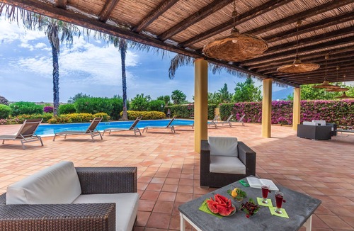 Trappitello Villa | Princely Relais Taormina: Iconic Etna View, Lush Garden & 2 Pools