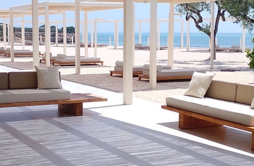 Monte Sant'Angelo Villa | Romantic Seafront Villa with 900m² Terrace & Private Beaches | Italy