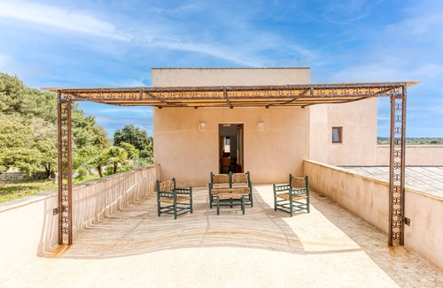 Presicce Apartment | Room 'Azzurra - 9' with Private Terrace, Wi-Fi and Air Conditioning