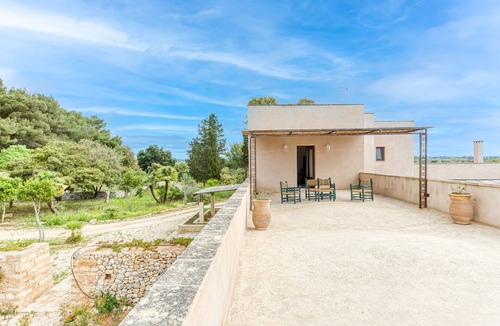 Presicce Apartment | Room 'Azzurra - 9' with Private Terrace, Wi-Fi and Air Conditioning