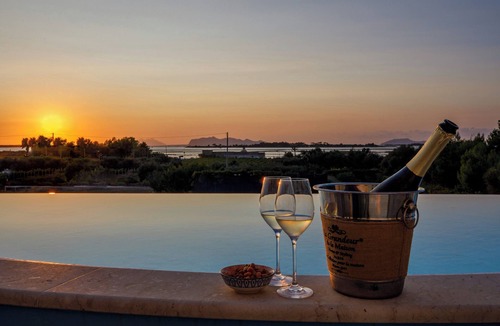 San Leonardo Villa | Salicornia Villa with pool and jacuzzi Egadi islands view