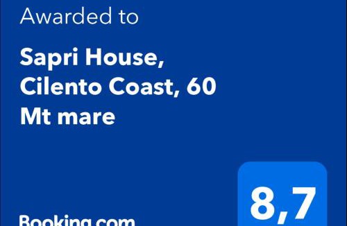 Sapri Apartment | Sapri House, Cilento Coast, 60 Mt mare