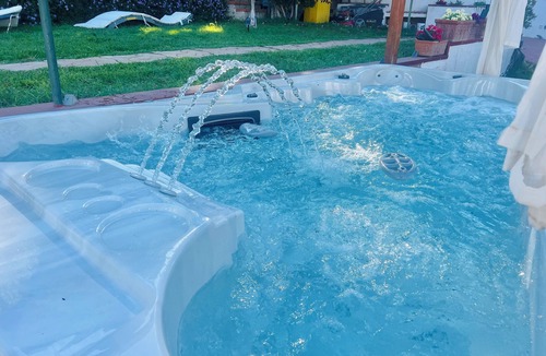 Addaura Villa | Sea View Villa with XL Hot Tub