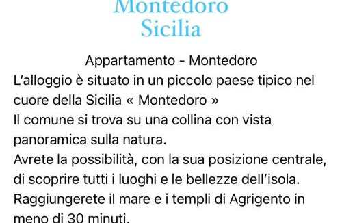 Montedoro Apartment | Sicilia Benessere