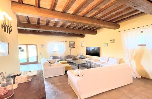 Loreto Villa | Sleeps 10. Pool, grounds, villa, veranda, child play area - all beautiful. Wifi