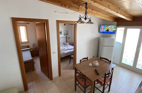 Marzamemi Apartment | STELLA MARIS MARZAMEMIApp N6 max 5 Pax kitchen bathroom 2 bedrooms climate