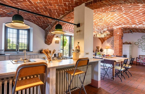 Soglio Villa | Stunning private villa for 14 guests with A/C, WIFI, private pool, TV, patio and panoramic view