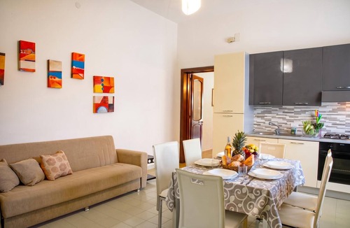 Torre dell'Orso Apartment | Sunny Sea-View Terrace in Torre dell’Orso, Melendugno, Italy