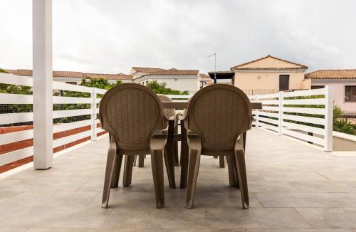 San Pasquale Villa | Terraced villa Tritone with sea view, parking, Wi-Fi, and AC for 4