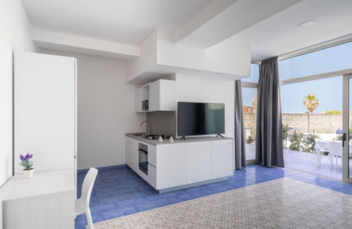 Capo d'Orlando Apartment | Terraces of Orlando, app. Turquoise, pool view