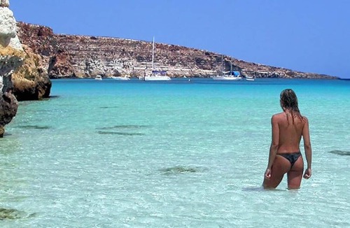 Lampedusa Villa | Three-room villa 150 meters from the Cala Croce beach