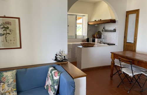 Santa Marina Salina House | Tommy's House, terrace overlooking the sea