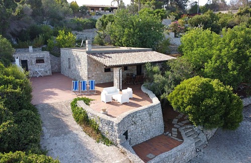 Marina di Novaglie Villa | Trullo Agapè - Beautiful Sea View and Private Garden