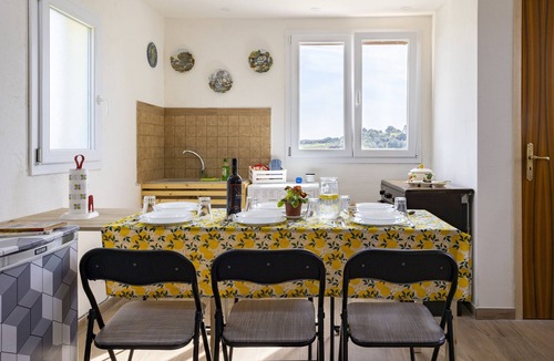Sciacca House | Vacation Home "La Mansarda Sul Verde" with 2 Private Terraces & Wi-Fi