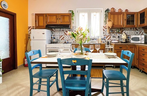Procida Villa | VefiÀ | vacation home. The terrace on the Mediterranean