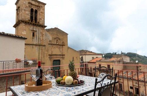 Mistretta Apartment | Vico degli Orti 'Room 1' with Mountain View, Wi-Fi, and Air Conditioning