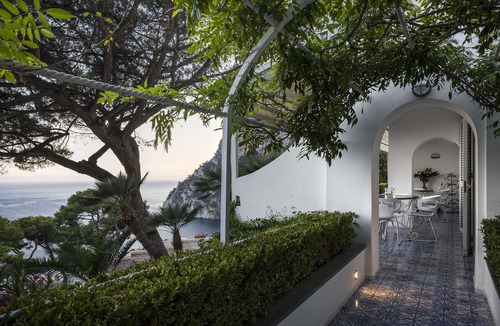 Capri Villa | Villa Afrodite with Jacuzzi, Sea view, Parking, Near the Beach