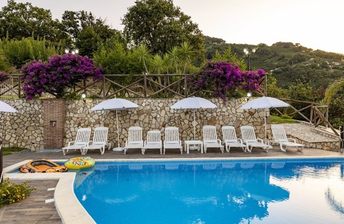 Sant'Angelo di Brolo Villa | Villa 'Arcaloro Resort' with Sea View, Shared Pool and Wi-Fi