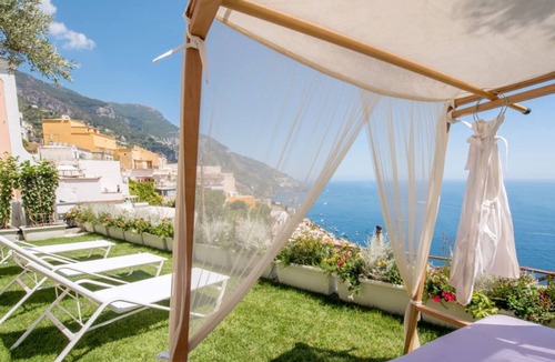 Chiesa Nuova Villa | Villa Azzurra, Villa in Positano with Jacuzzi views, 1km from beach