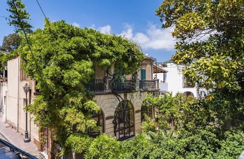 Lipari Historic Centre Villa | 'Villa Charme' with Sea View, Private Terrace and Private Garden