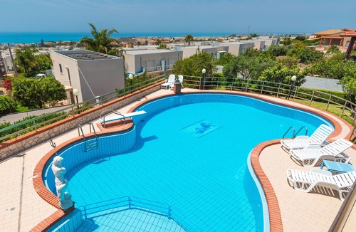 Ragusa Villa | Villa "Cielo e Mare" villa with splendid sea view and private swimming pool