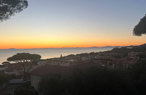 Castiglione della Pescaia Villa | Villa Monte Grappa, Pool, 5 min. to the beach, sea views, umbrella beach space