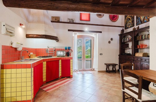 Castellammare del Golfo Villa | Villa Loft 'Antico Baglio' – Scopello – Mountain View, Wi-Fi, Air Conditioning