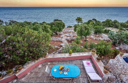 Corsano Villa | Villa Lucy Salento SeaLovers facing the sea private beach sleeps 6